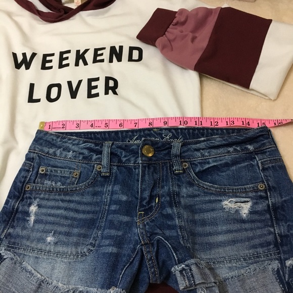 ✅BUNDLE SALE!!! American Eagle Short + Hoodie - Picture 7 of 8